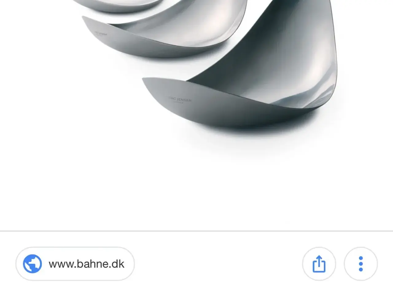 Billede 1 - Georg Jensen-leaf-skalesaet-3-stk.