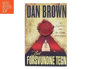 Det forsvundne tegn af Dan Brown (Bog)