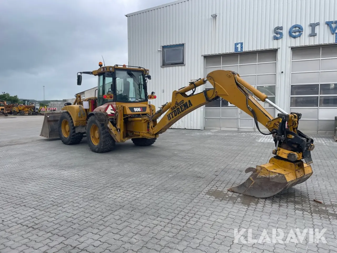 Billede 7 - Rendegraver Hydrema 906E med rotortilt & tilbehør