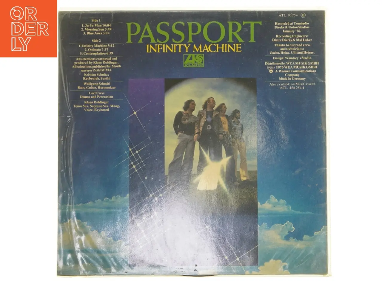 Billede 2 - Passport - Infinity Machine LP fra Atlantic (str. 31x31 cm)