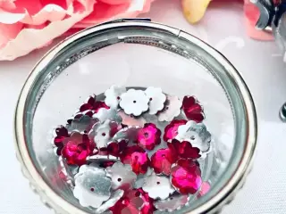 Blomster pink dekoration/ hobby