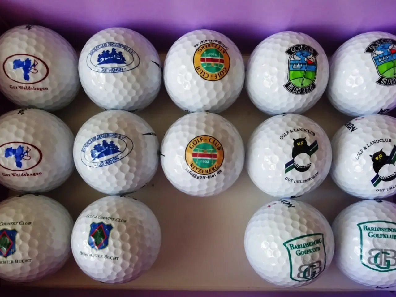 Billede 1 - Golfbolde. med LOGO