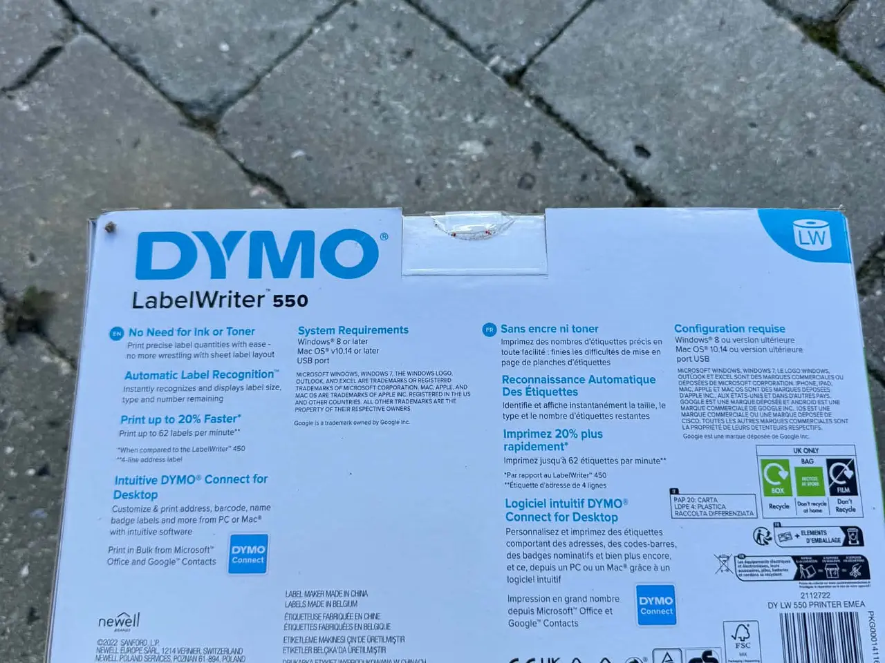 Billede 2 - Dymo LabelWriter 550 labelprinter