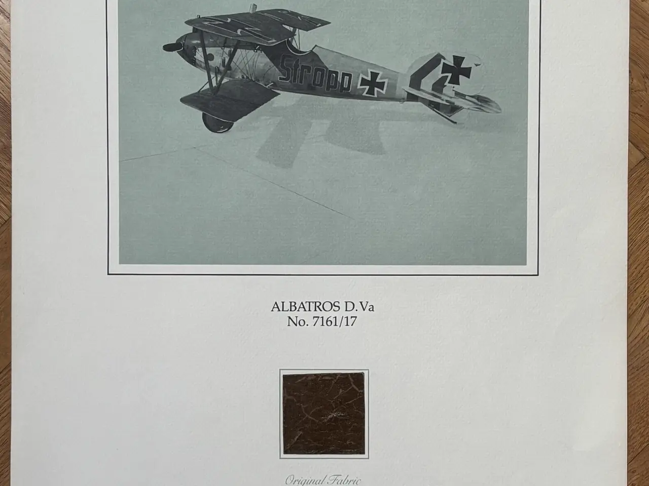 Billede 6 - 3 sjældne Smithsonian-flyplancher med original fly
