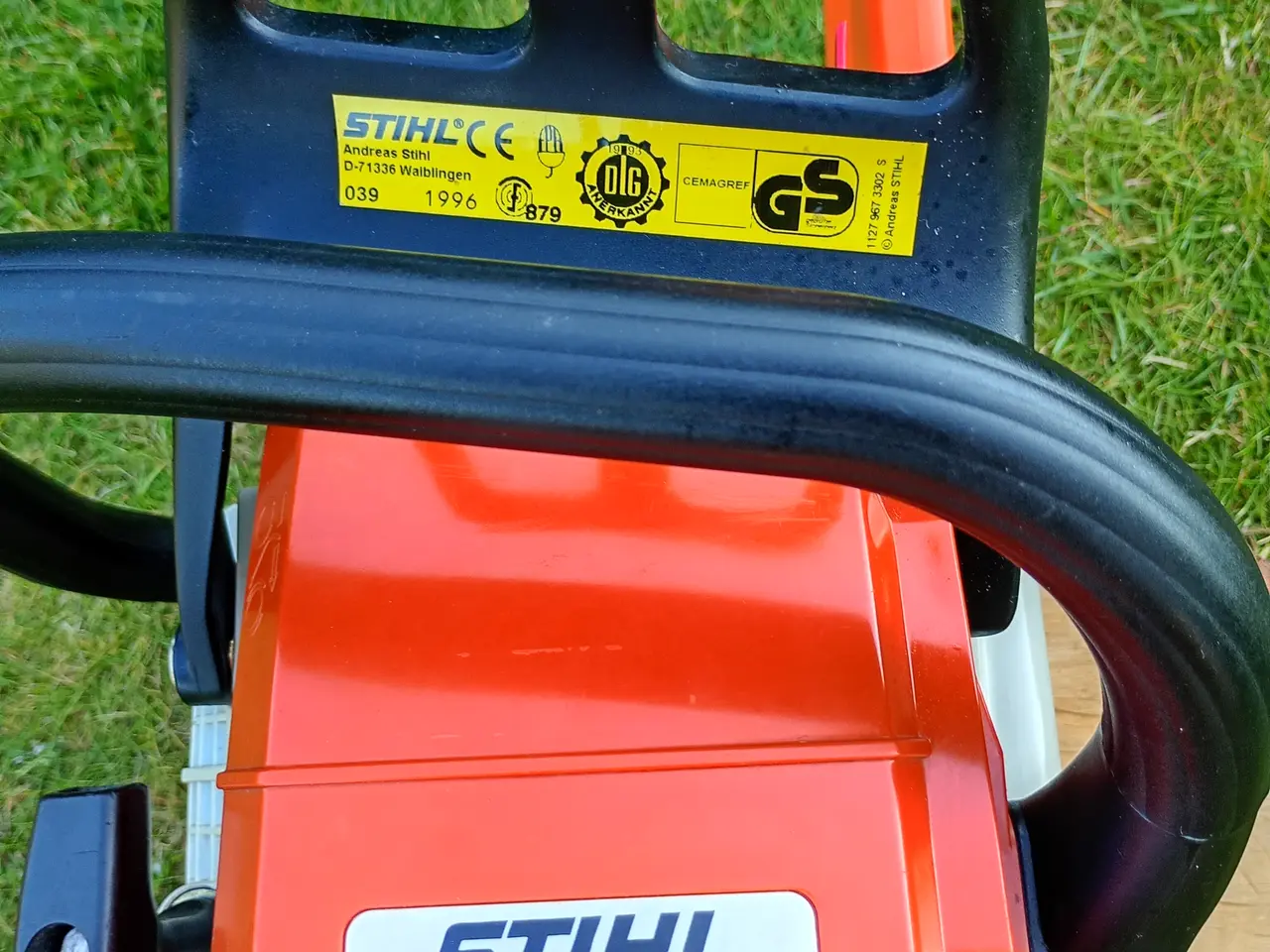 Billede 3 - Super kvalitet motorsav Stihl 039