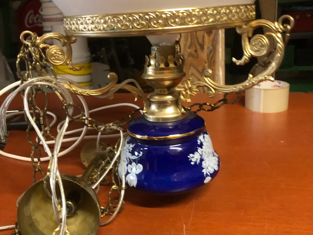 Billede 3 - Vintage loft lampe