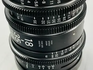 Objektiv SIGMA 18-35mm. T2.0