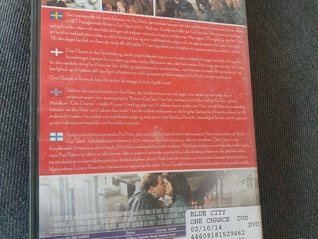 Billede 3 - One Chance DVD