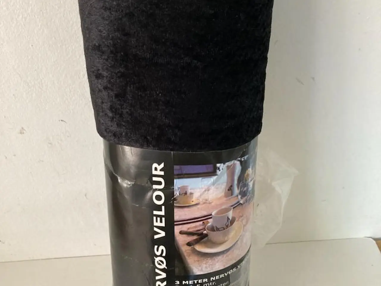 Billede 1 - Sort Nervøs Velour