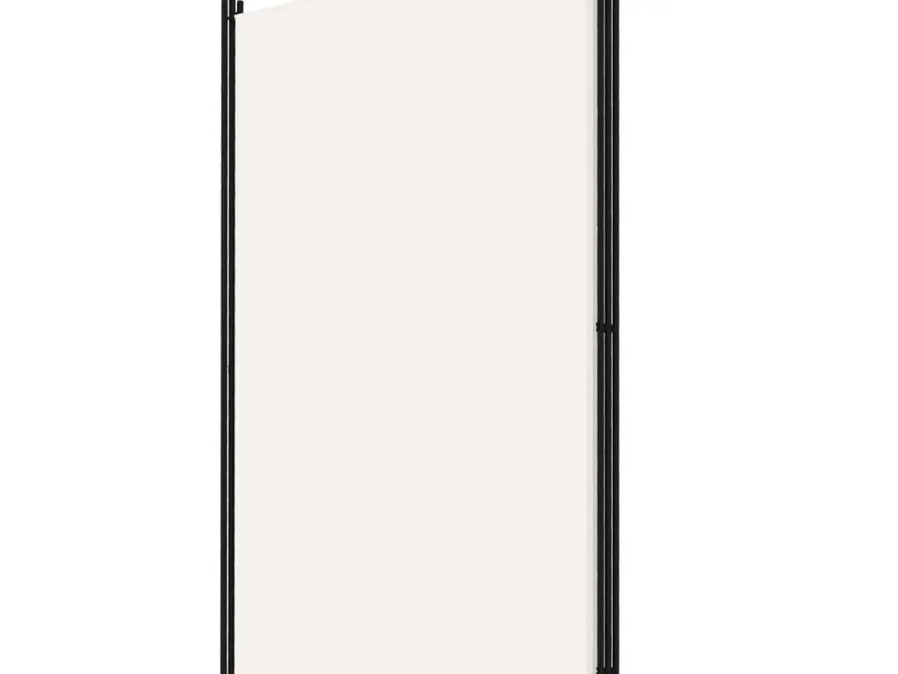 Billede 3 - 3-panels rumdeler 260 x 180 cm - hvid