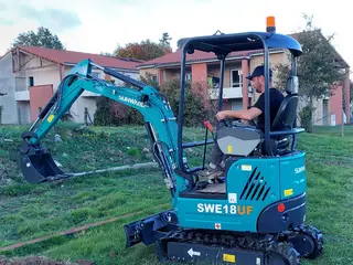 Sunward minigraver SWE 18UF