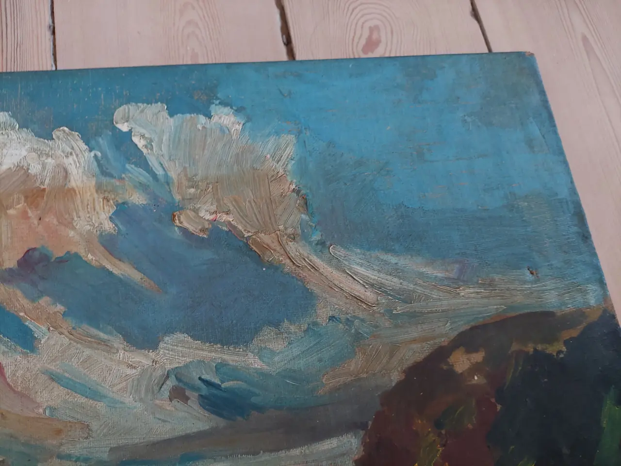 Billede 5 - Ældre Saabye maleri (43 x 70cm)