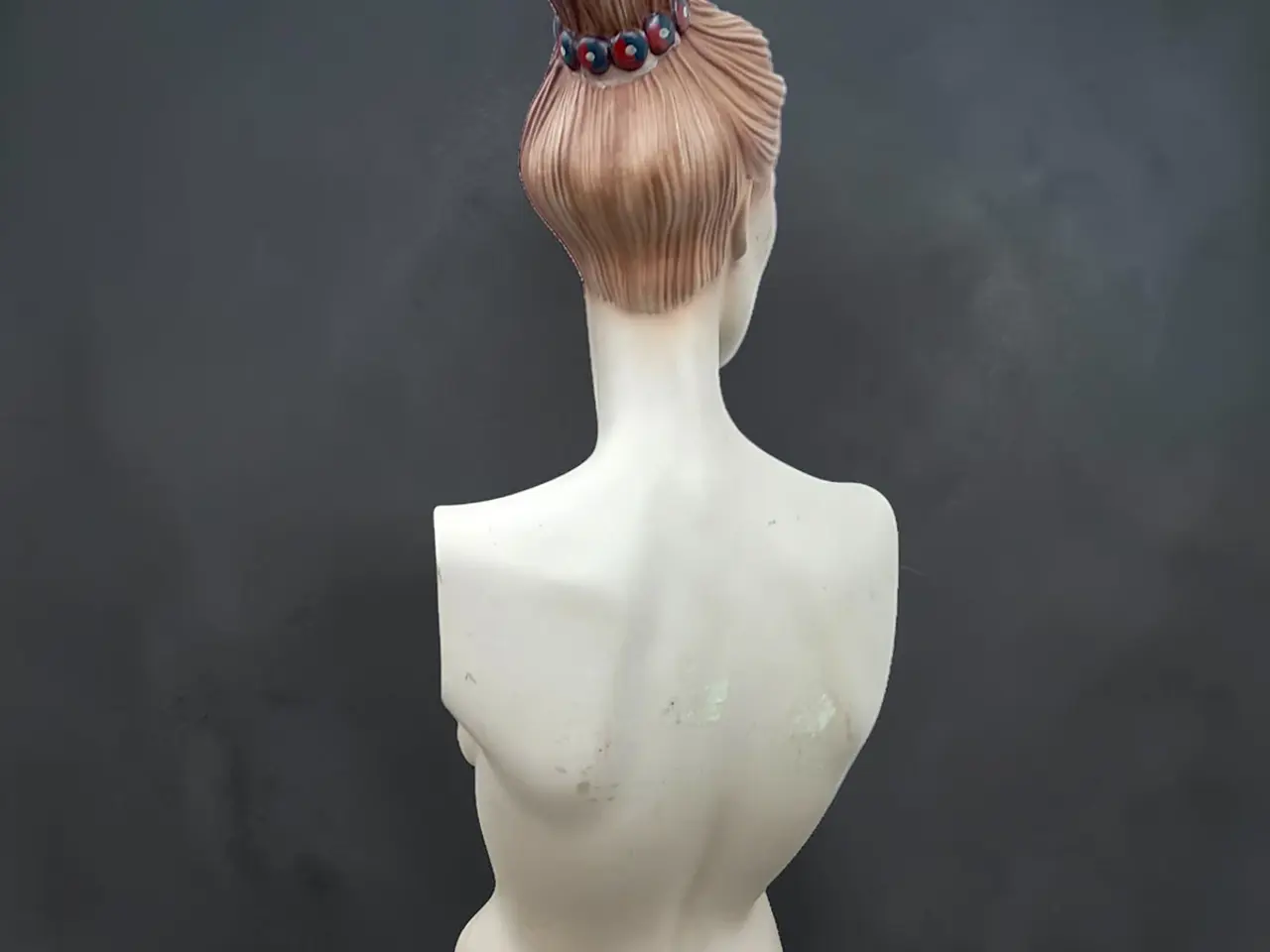 Billede 4 - Vintage mannequin torso med hoved 79 cm