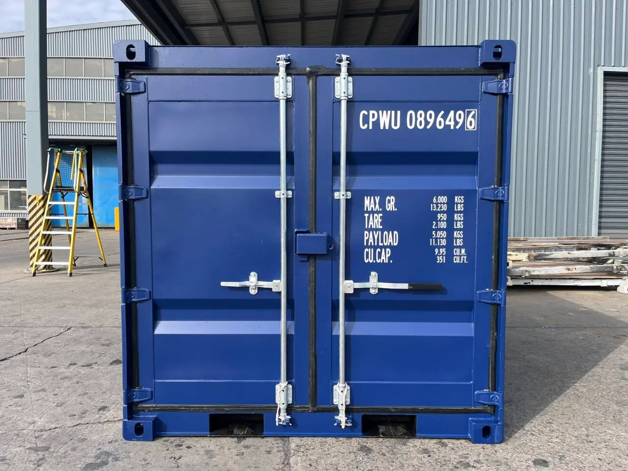 Billede 1 - 8' container i RAL 5013