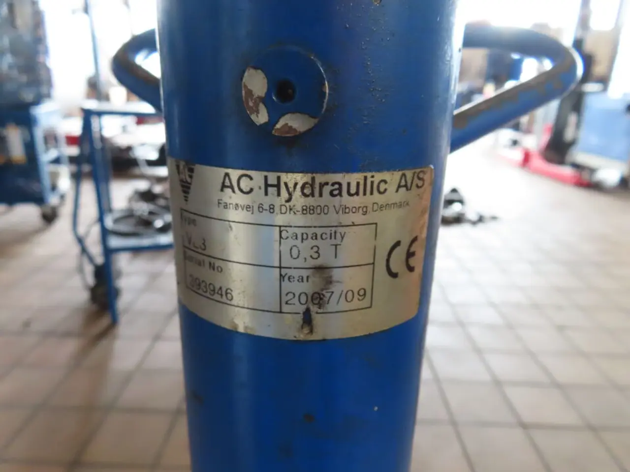 Billede 4 - 2 stk. Gearkasseløftere AC HYDRAULICS