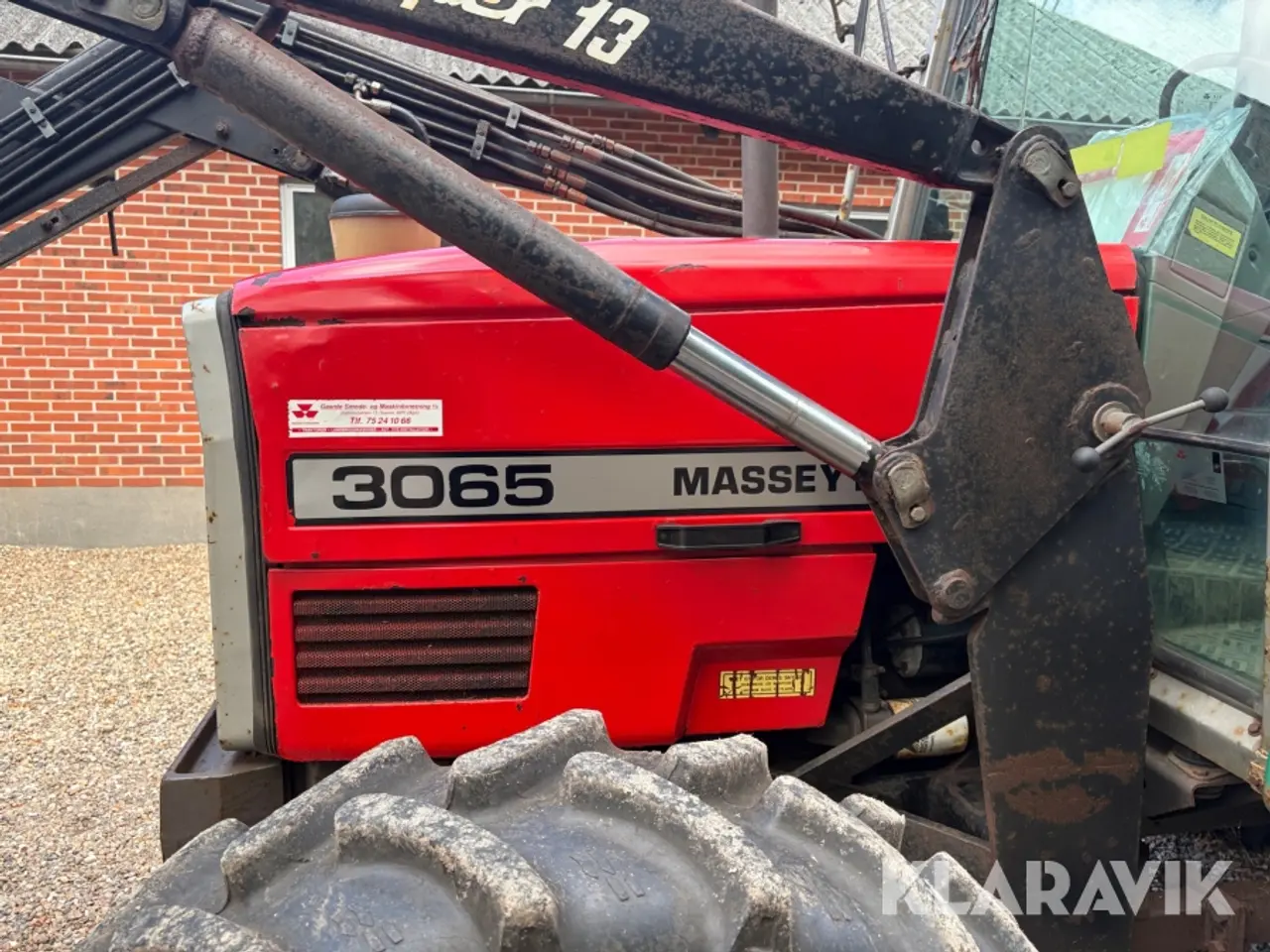 Billede 9 - Traktor Massey Ferguson 3065 - med frontlæsser