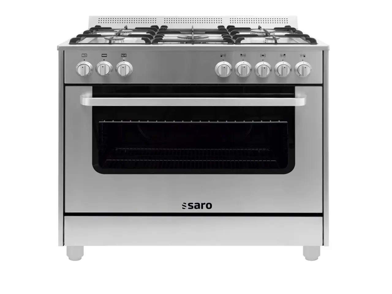 Billede 1 -  SARO Multifunktionskomfur TS95C61LX – 5 Gasblus