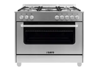  SARO Multifunktionskomfur TS95C61LX – 5 Gasblus