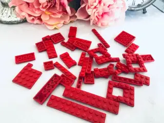 Lego, blandet, rød