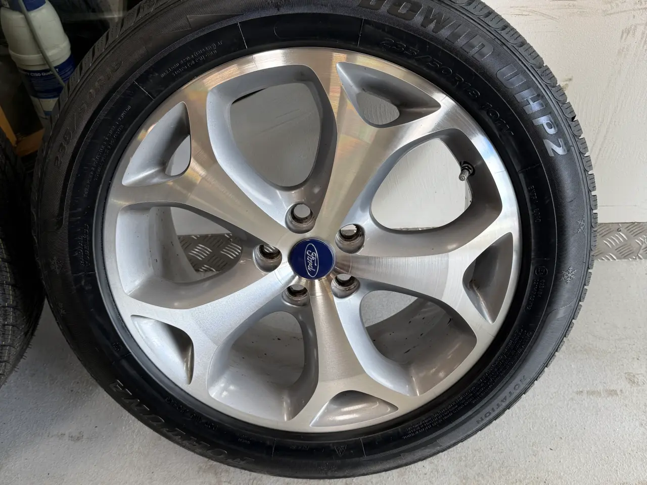 Billede 5 - Originale 18” Ford alufælge med nye vinterdæk