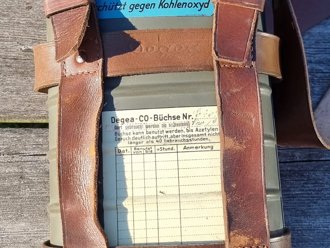 Billede 17 - Gasmaske, tysk, co2