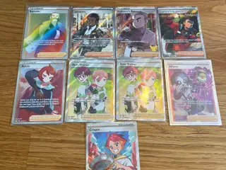 Pokemon kort full art trainer 6-32