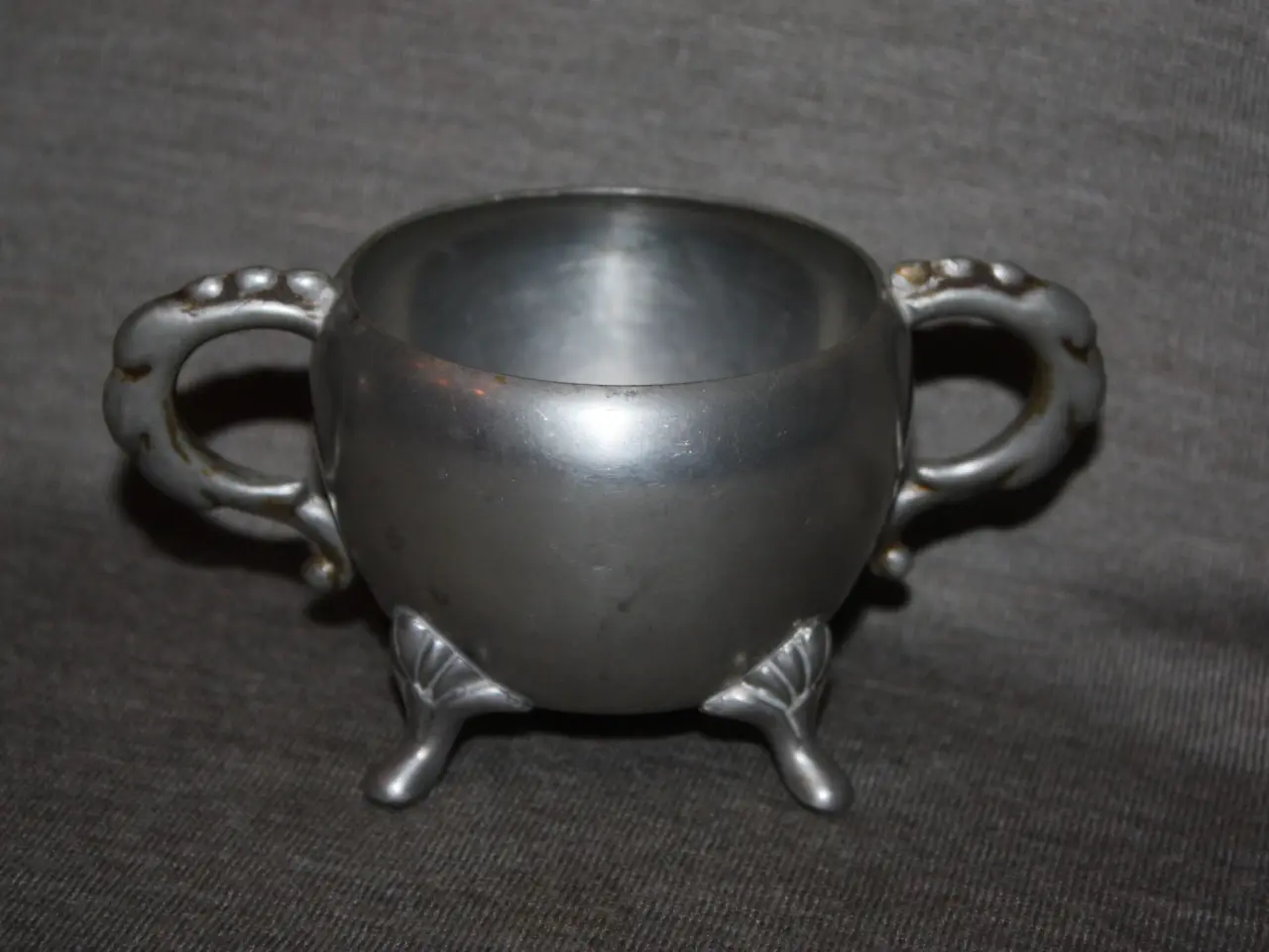 Billede 3 - Sukker og flødesæt i tin Danish Pewter