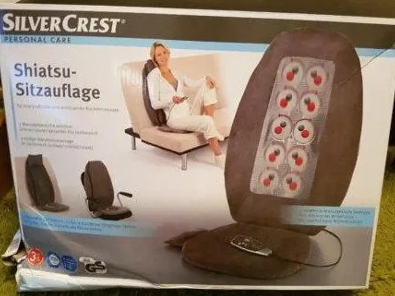 Billede 2 - SilverCrest Shiatsu-massage hynde / sæde med varme