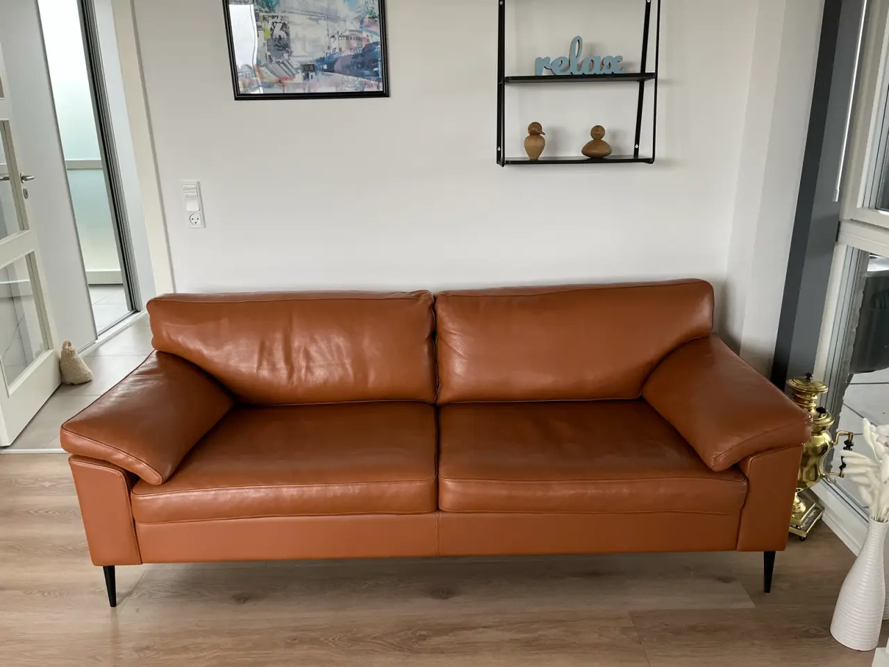 Billede 1 - Mogens Hansen MH2163 cognac preston læder.