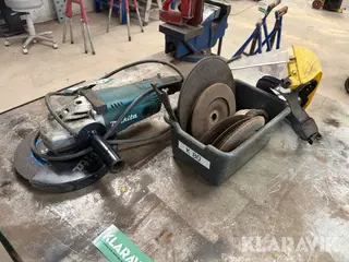 Vinkelsliber Makita GA9020S med skæreskiver