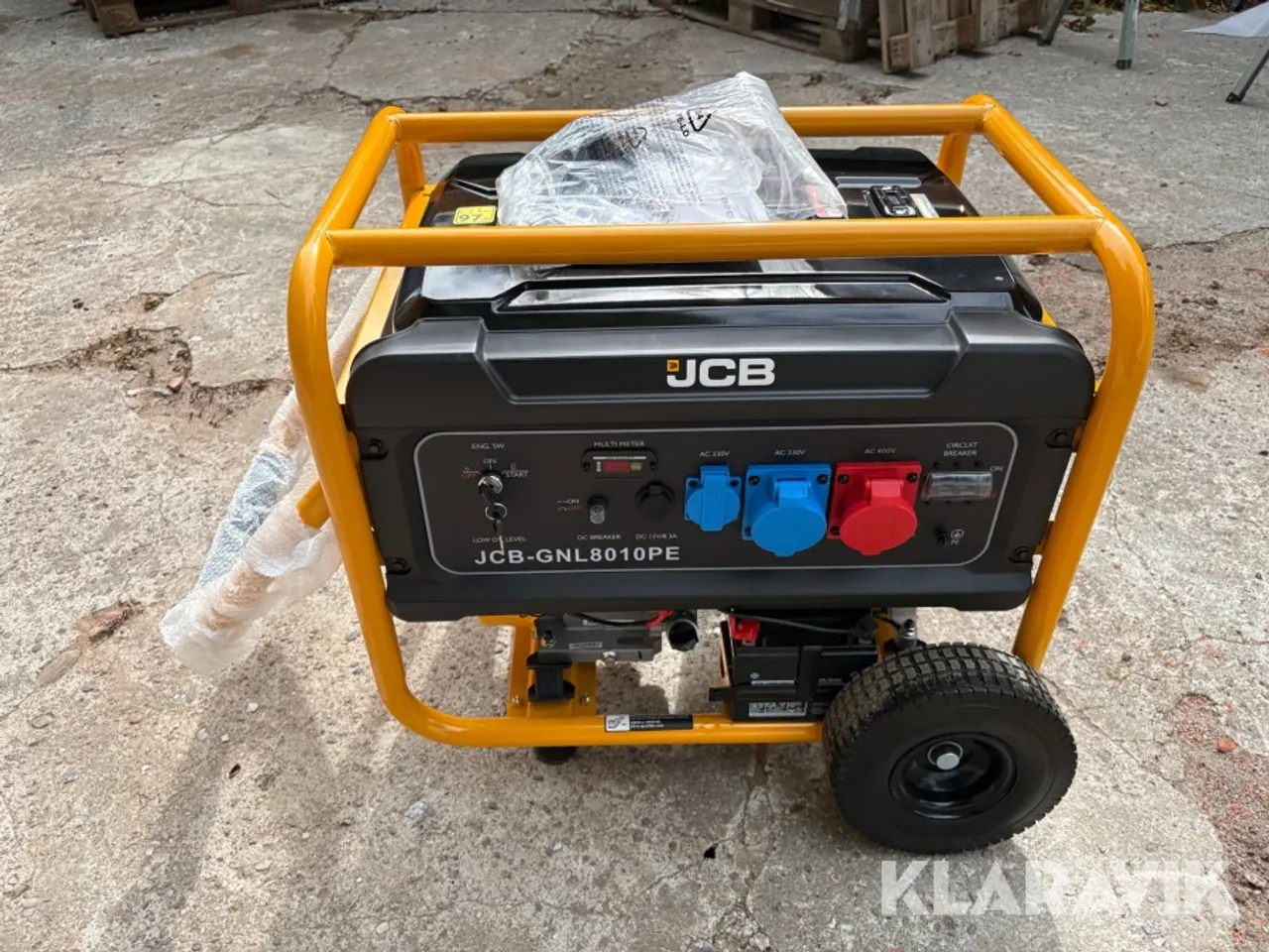 Billede 6 - Benzindrevet generator JCB JCB-GNL8010PE