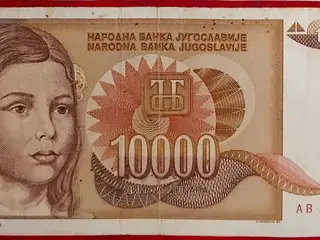 JUGOSLAVIEN YUGOSLAVIA 10000 DINARA 1992 p116