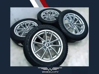 5x112 17" ET27 nav 66,6ø BMW vintersæt inkl.TPMS