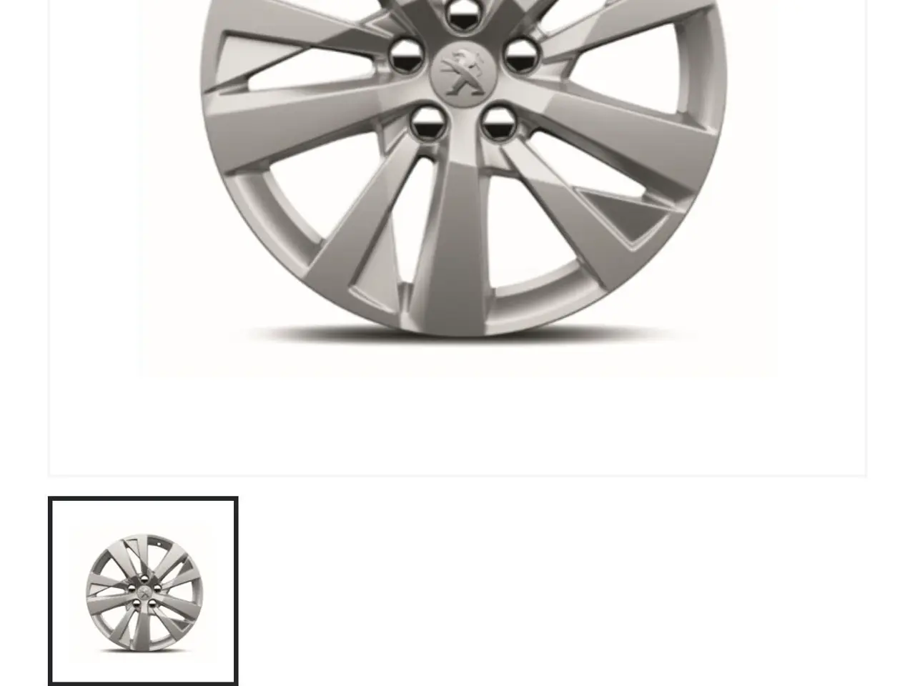 Billede 3 - Originale Peugeot fælge
