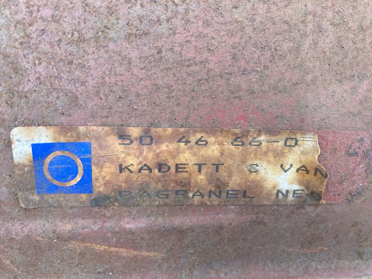 Billede 3 - Opel Kadett C St. Car - Bagpanel