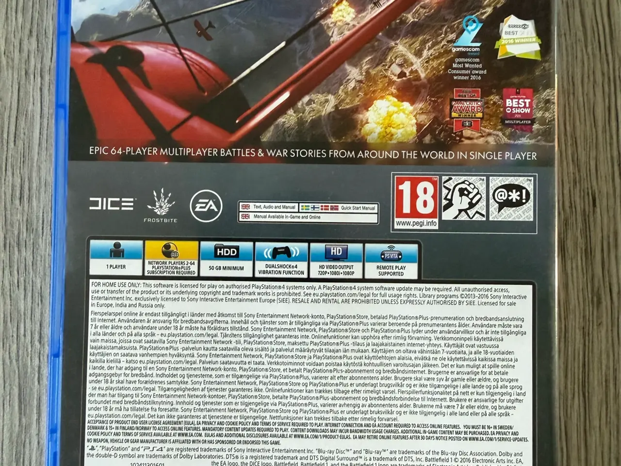Billede 2 - Battlefield 1 til PlayStation 4