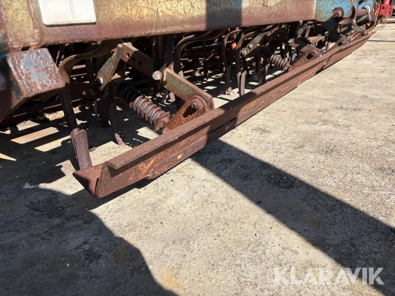 Billede 12 - Kombiharve med planke og såmaskine Agrodan Multidrill 400a