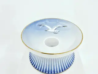 Mågestel Lysestage nr. 224 Med Guldkant 2 sortering