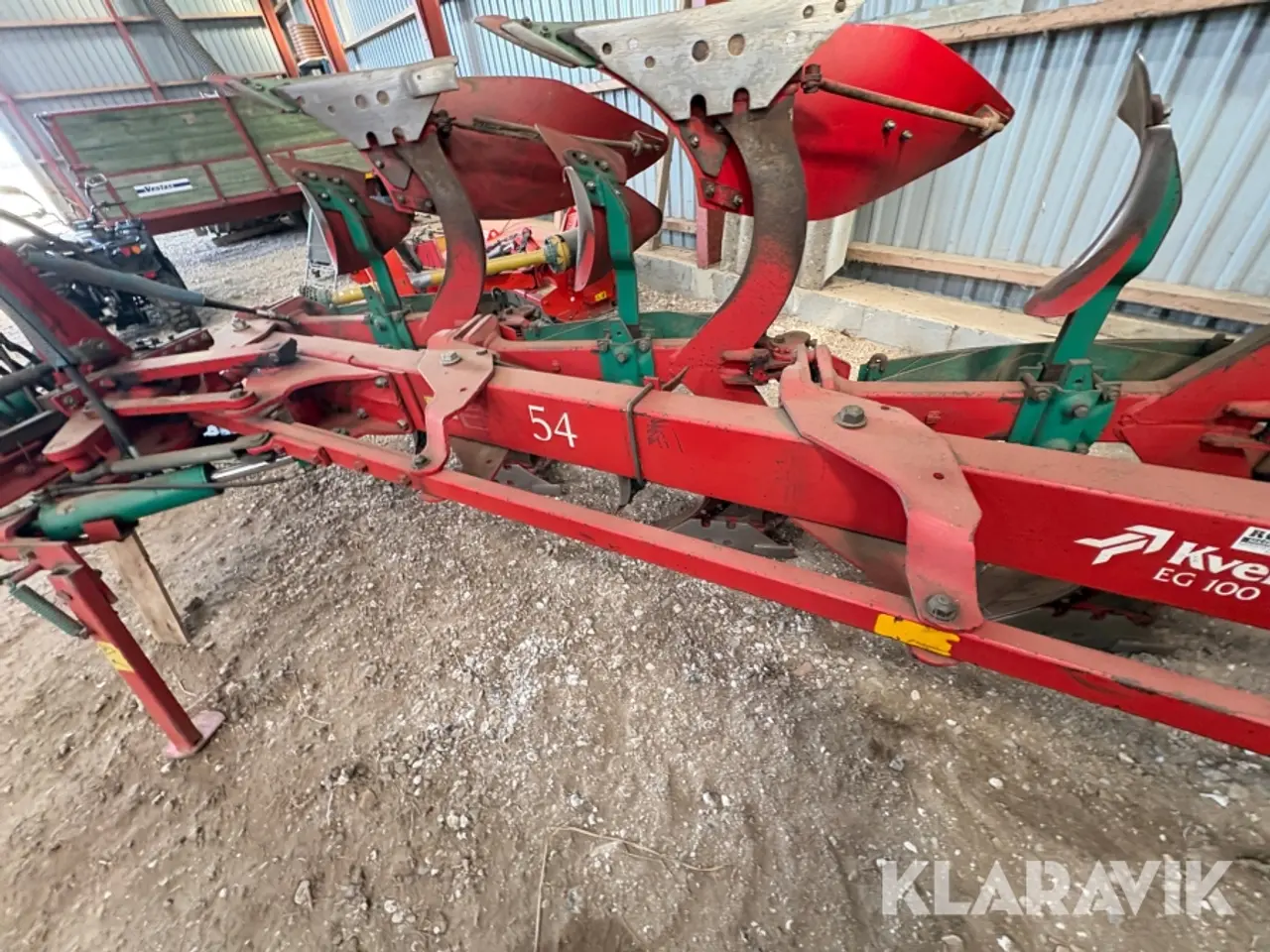 Billede 8 - Vendeplov Kverneland EG 100 4 fuget