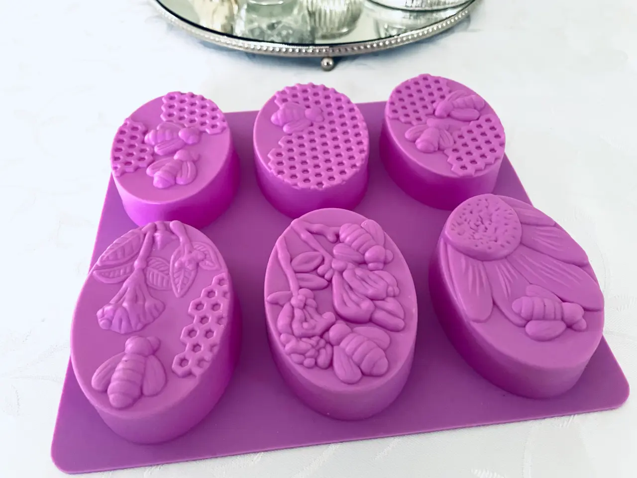 Billede 1 - Sæbe silicone form / støbeform