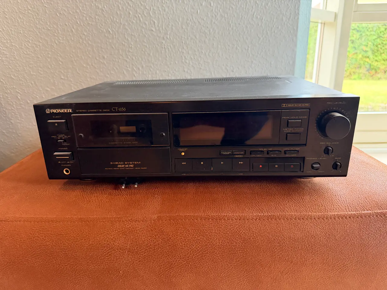 Billede 1 - Pioneer 3-head CT 656 system kassettebåndoptagere
