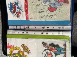 Servietter samling fra 70’erne