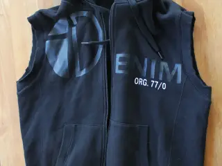Vest, Denim, str. XL herre