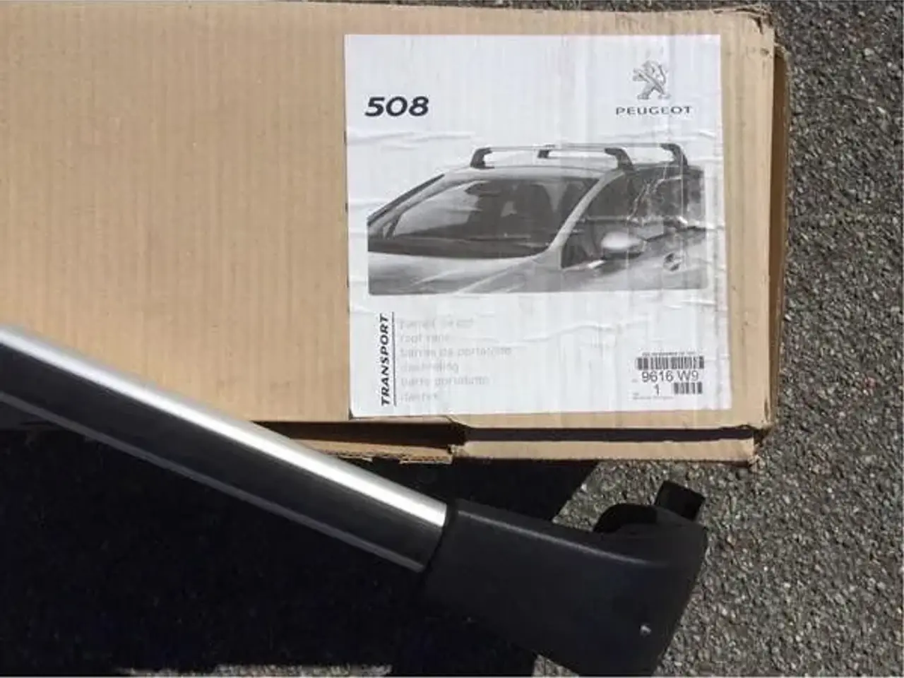 Billede 1 - Tagbøjler til Peugeot 508 sedan
