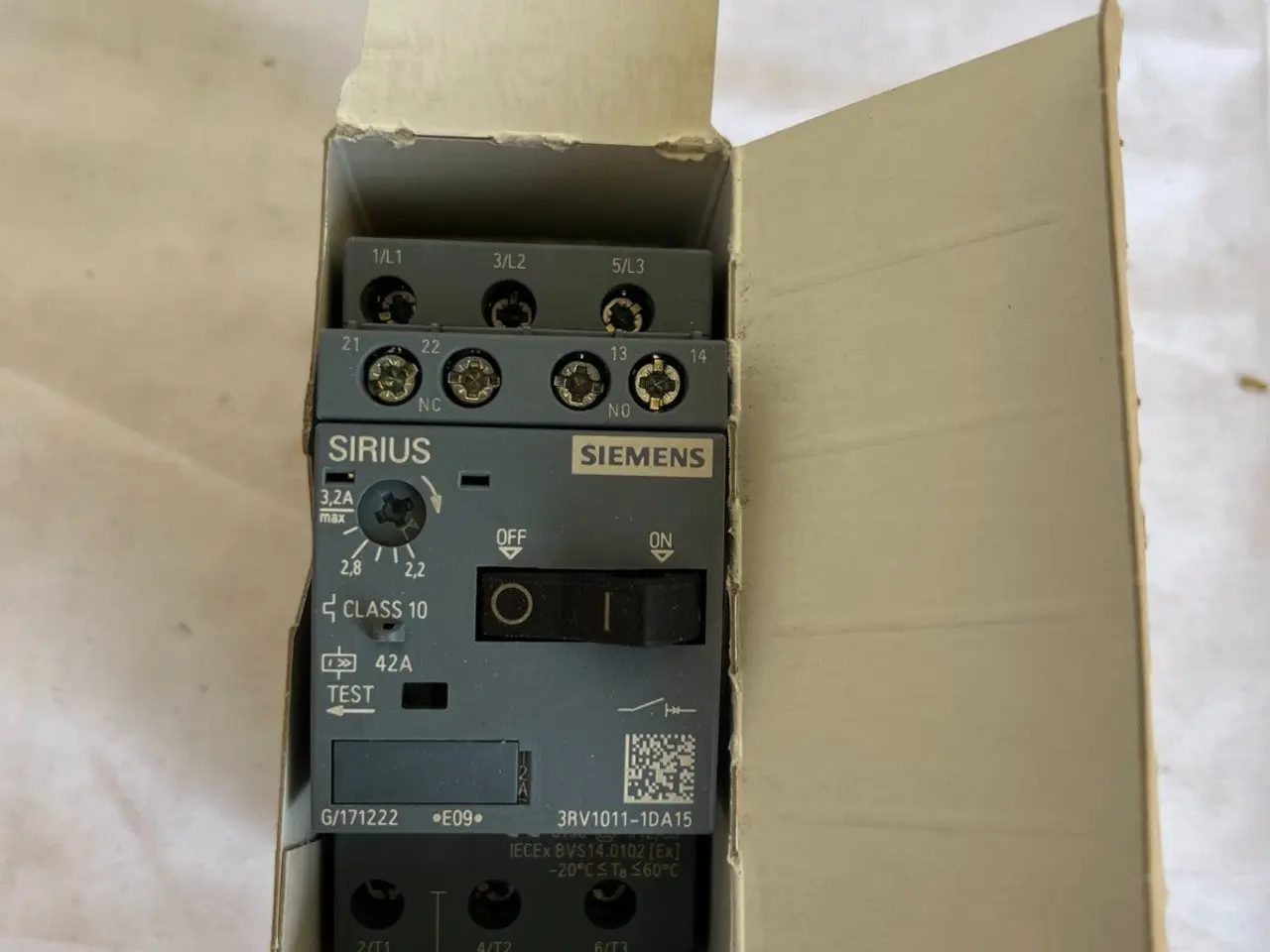 Billede 2 - Siemens 3RV1011-1DA15 Sirius automatsikring