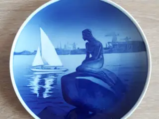 Platte med Den Lille Havfrue, Royal Copenhagen