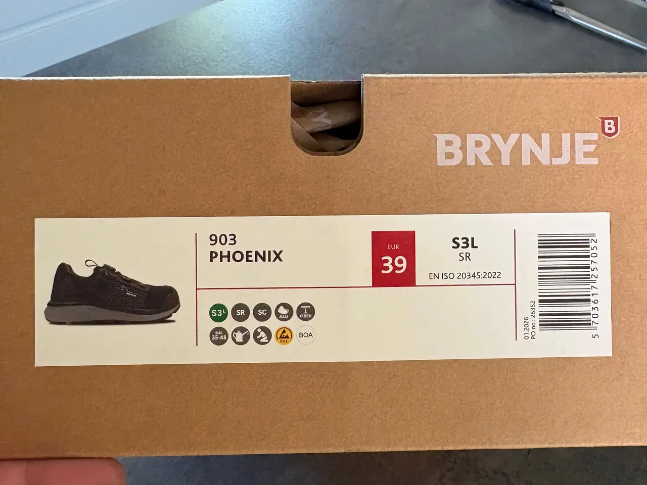 Billede 2 - Brynje sikkerhedssko 