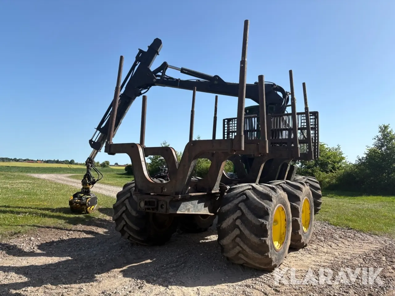 Billede 8 - Udkører John Deere 1510G med hurtigskifte