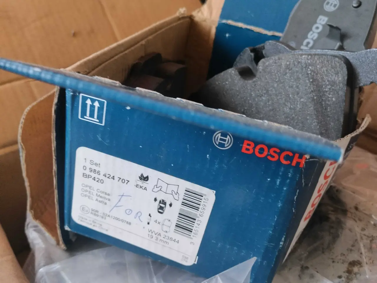 Billede 3 - Bremser til Opel Corsa 