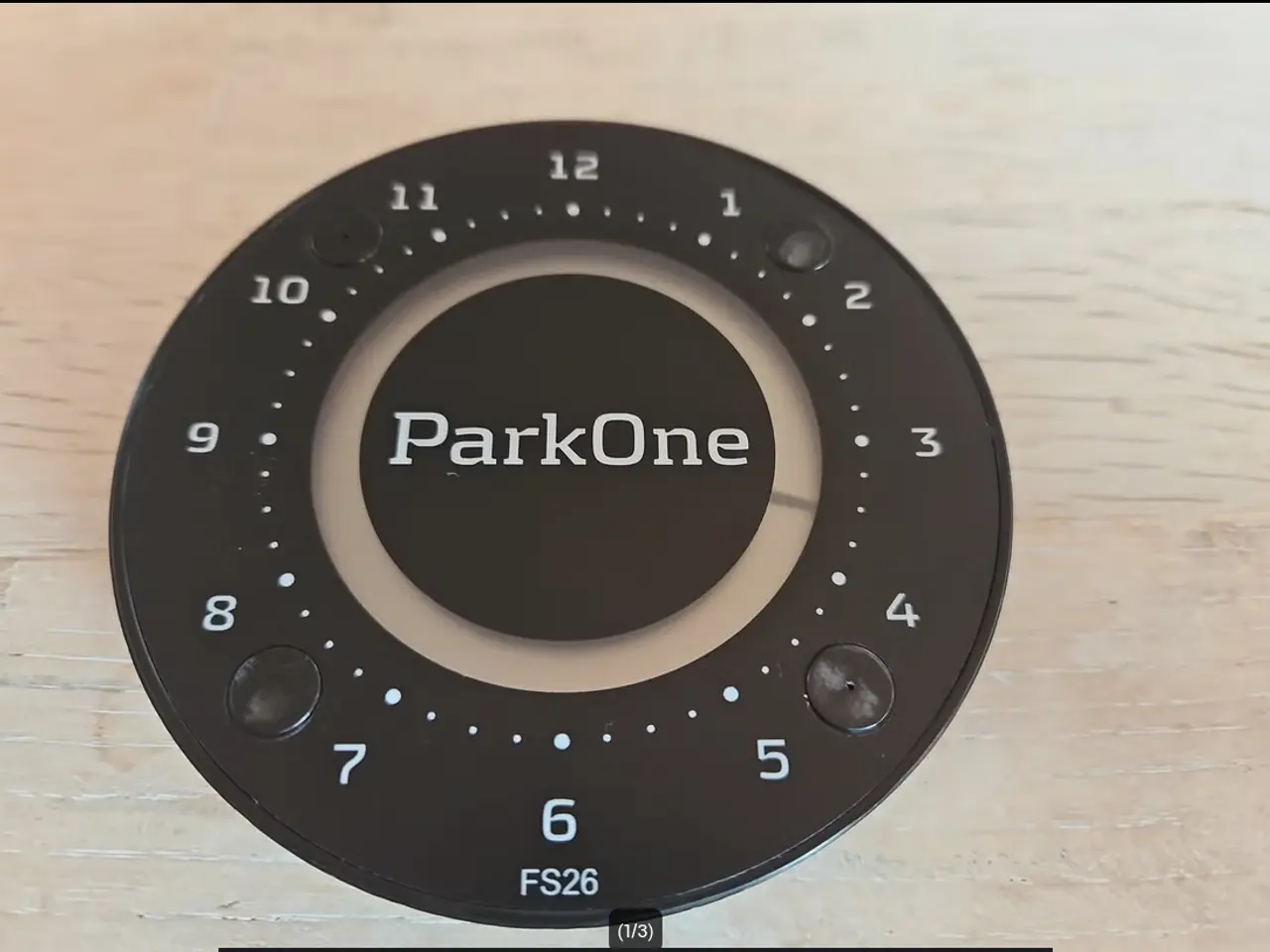 Billede 1 - ParkOne elektronisk P-skive